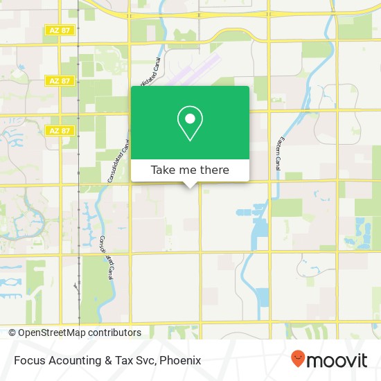 Focus Acounting & Tax Svc map