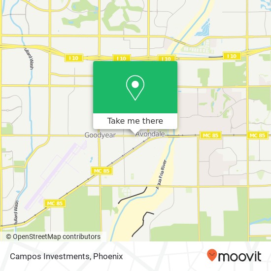 Campos Investments map