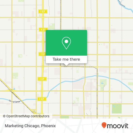 Marketing Chicago map