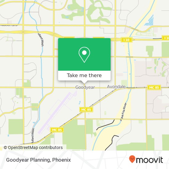 Goodyear Planning map