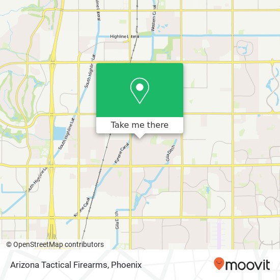 Arizona Tactical Firearms map