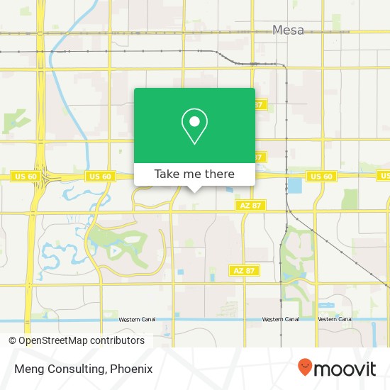 Meng Consulting map