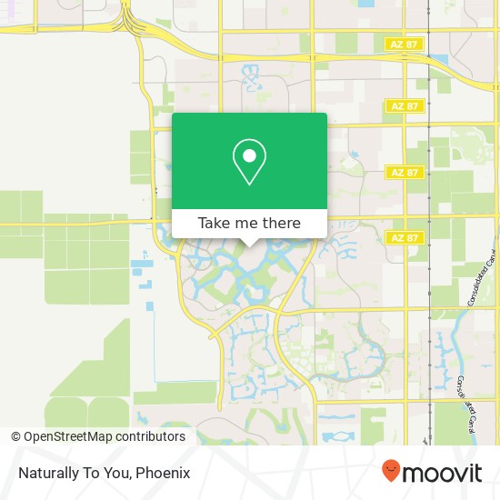 Naturally To You map