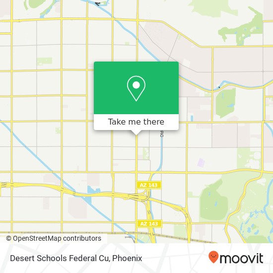 Desert Schools Federal Cu map