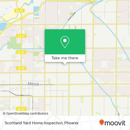 Scottland Yard Home Inspection map