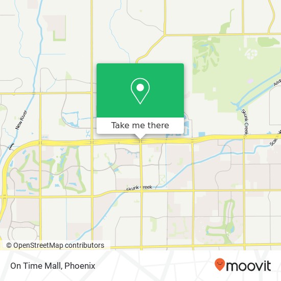 On Time Mall map