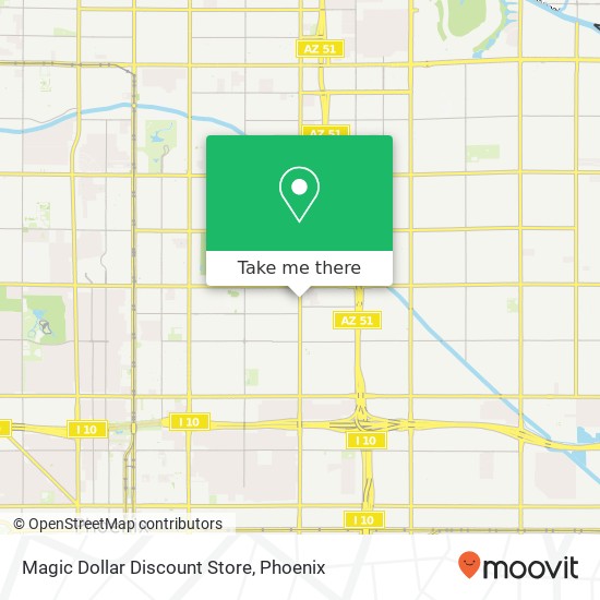 Magic Dollar Discount Store map