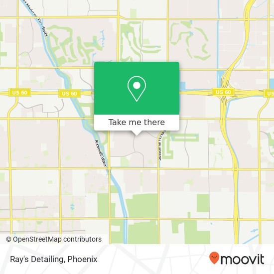 Ray's Detailing map
