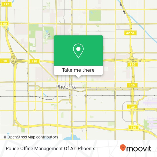 Rouse Office Management Of Az map