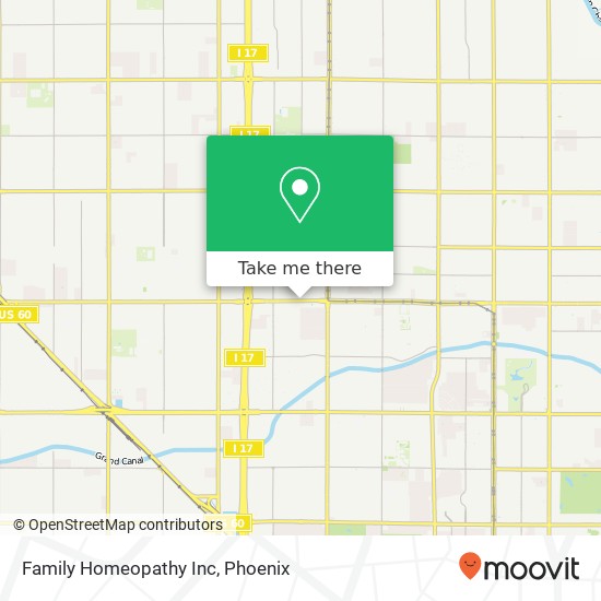 Family Homeopathy Inc map