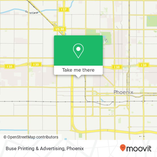 Buse Printing & Advertising map