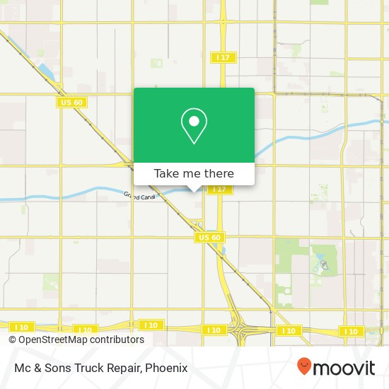 Mc & Sons Truck Repair map