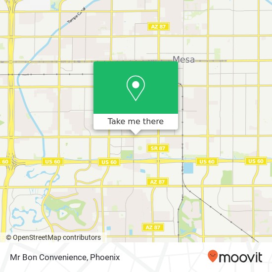 Mr Bon Convenience map