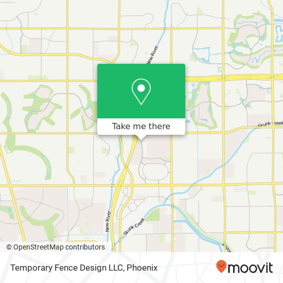 Temporary Fence Design LLC map