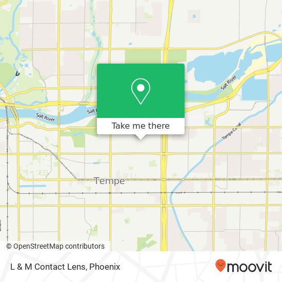 L & M Contact Lens map