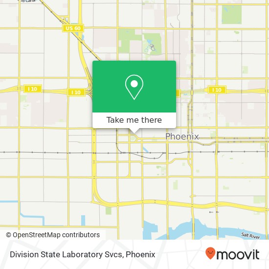 Division State Laboratory Svcs map