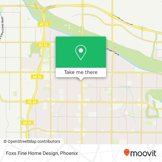 Mapa de Foxs Fine Home Design