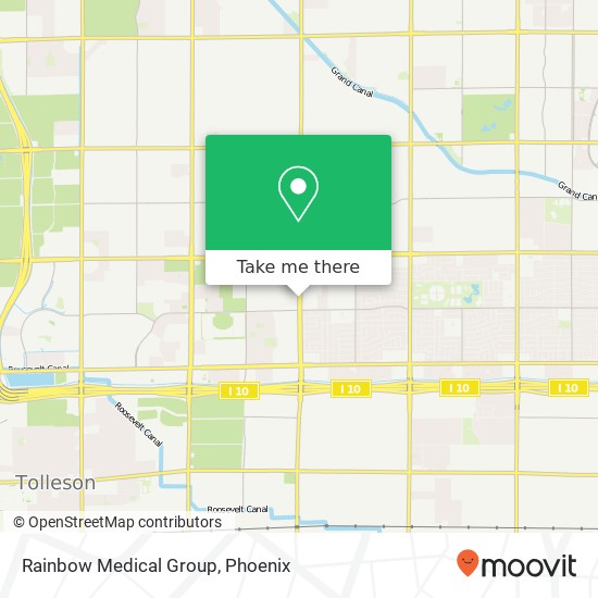 Mapa de Rainbow Medical Group