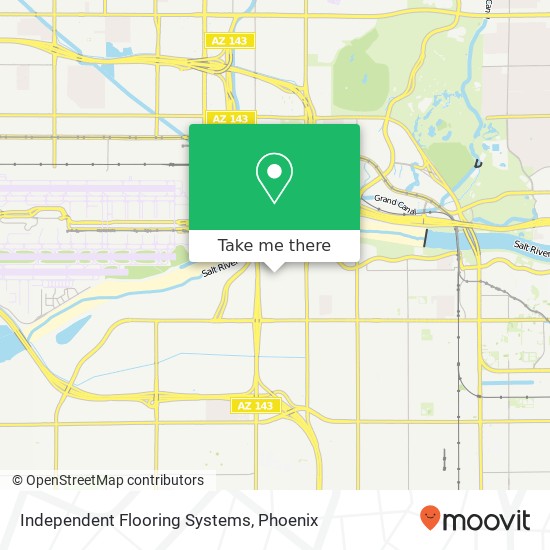 Independent Flooring Systems map