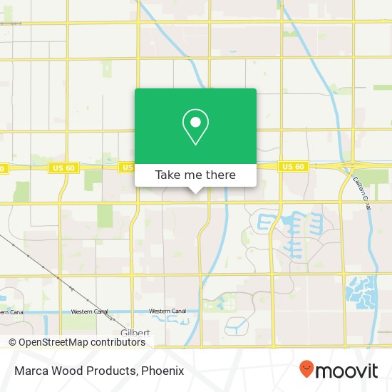 Marca Wood Products map