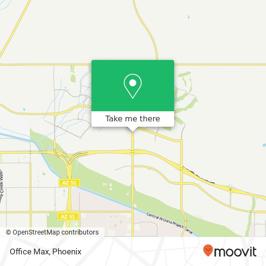 Mapa de Office Max