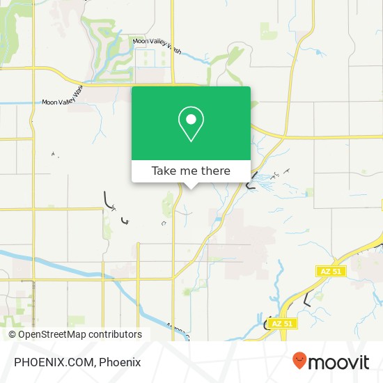 PHOENIX.COM map