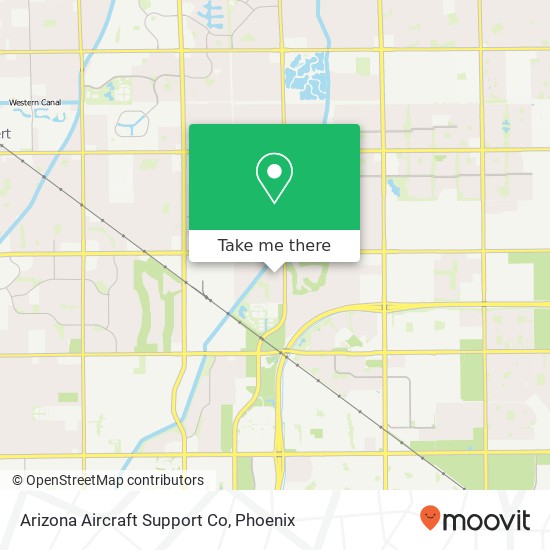 Arizona Aircraft Support Co map