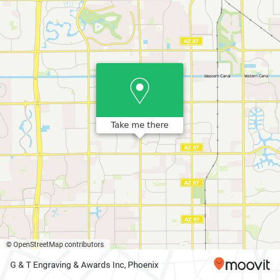 Mapa de G & T Engraving & Awards  Inc