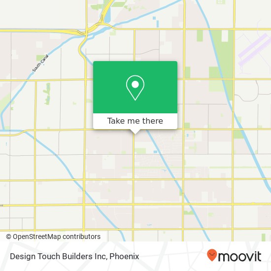 Mapa de Design Touch Builders Inc