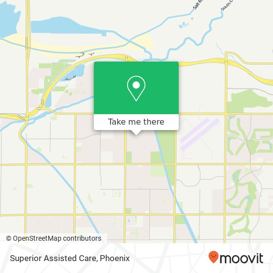 Superior Assisted Care map