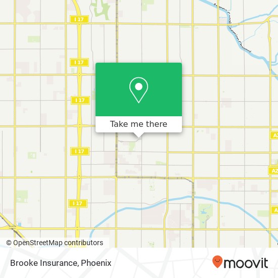 Brooke Insurance map