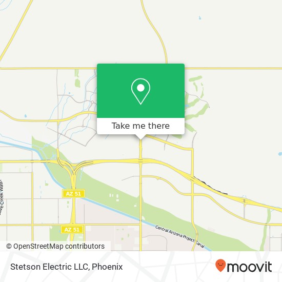 Mapa de Stetson Electric LLC