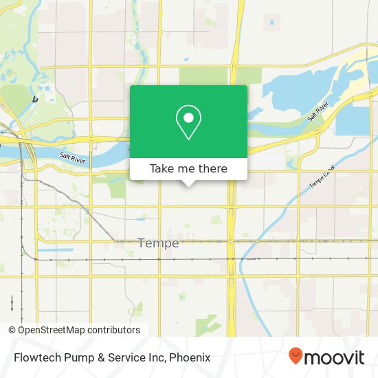 Flowtech Pump & Service Inc map