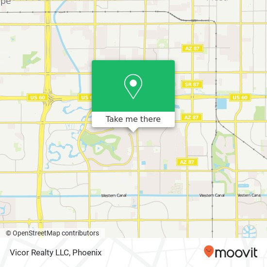 Vicor Realty LLC map