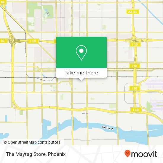 Mapa de The Maytag Store
