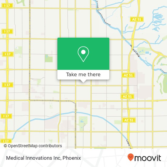 Mapa de Medical Innovations Inc