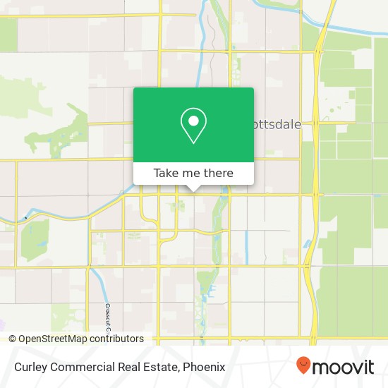 Curley Commercial Real Estate map