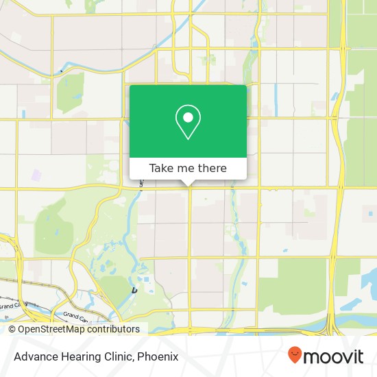 Advance Hearing Clinic map