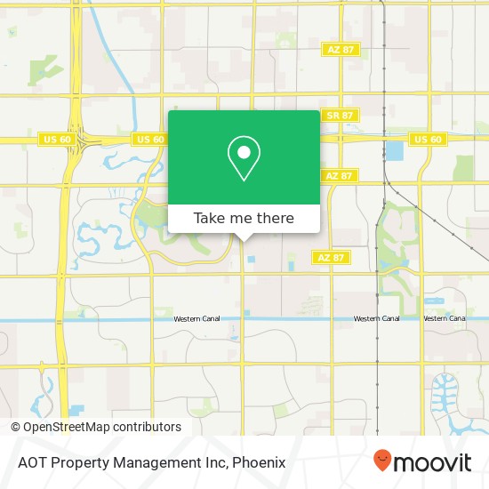 Mapa de AOT Property Management Inc