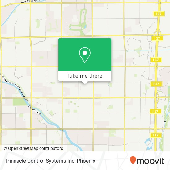 Pinnacle Control Systems Inc map