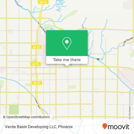 Mapa de Verde Basin Developing LLC