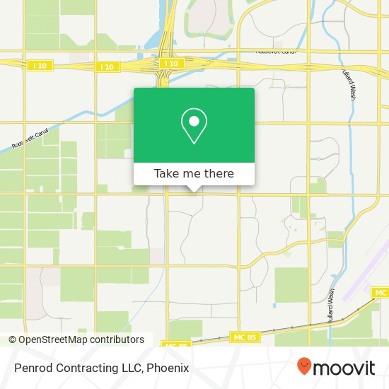 Penrod Contracting LLC map