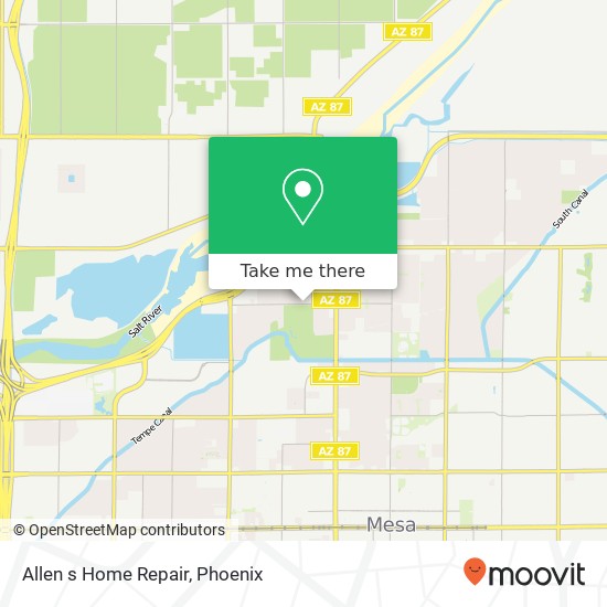 Allen s Home Repair map