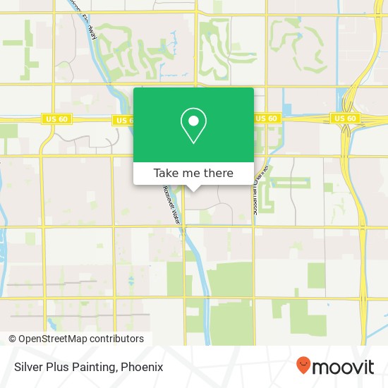 Silver Plus Painting map