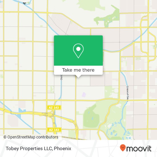 Tobey Properties LLC map