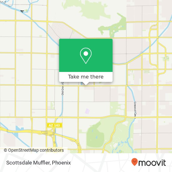 Scottsdale Muffler map