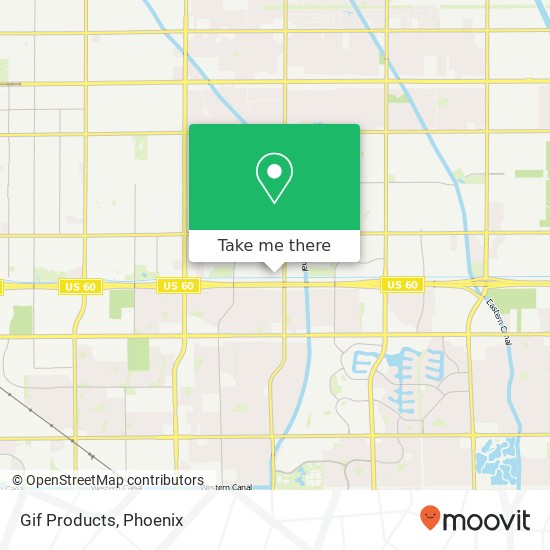 Mapa de Gif Products