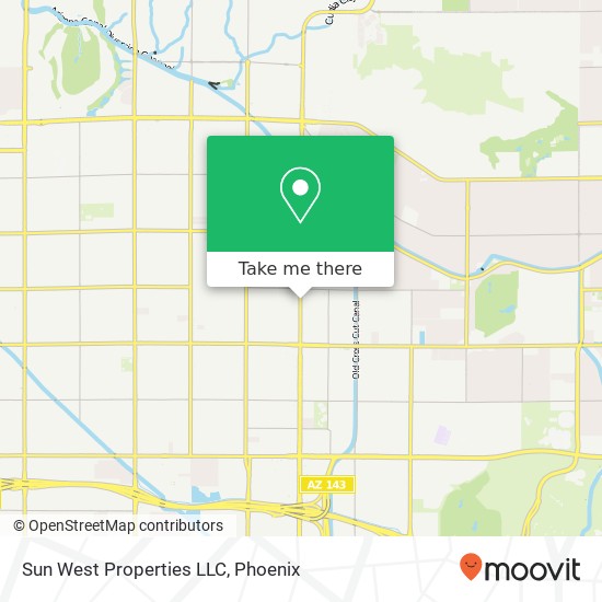 Mapa de Sun West Properties LLC