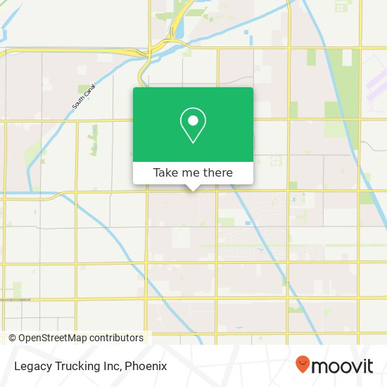 Legacy Trucking Inc map