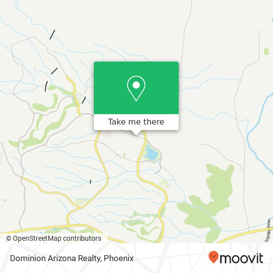 Mapa de Dominion Arizona Realty